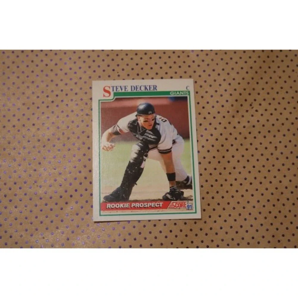 Steve Decker #710 Baseball Card (1991)